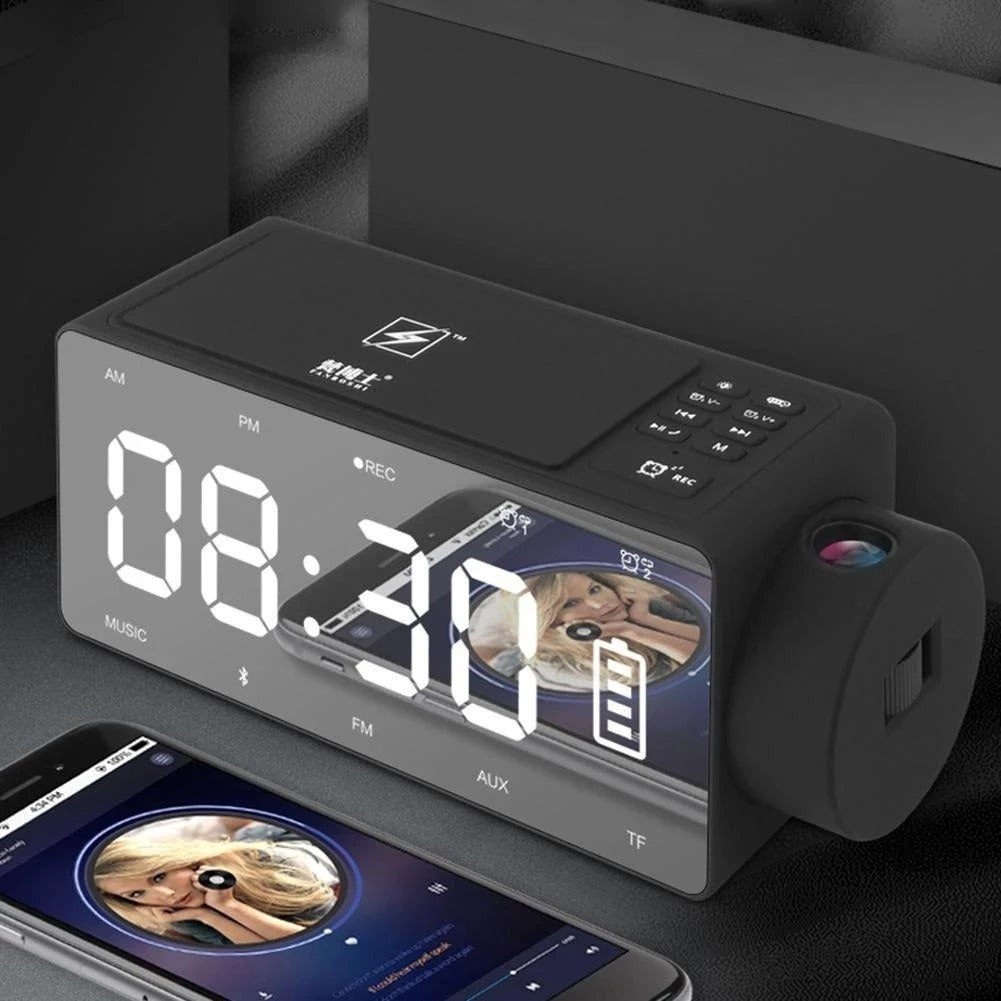 S91S Fashion Wireless Bluetooth Speaker Clock