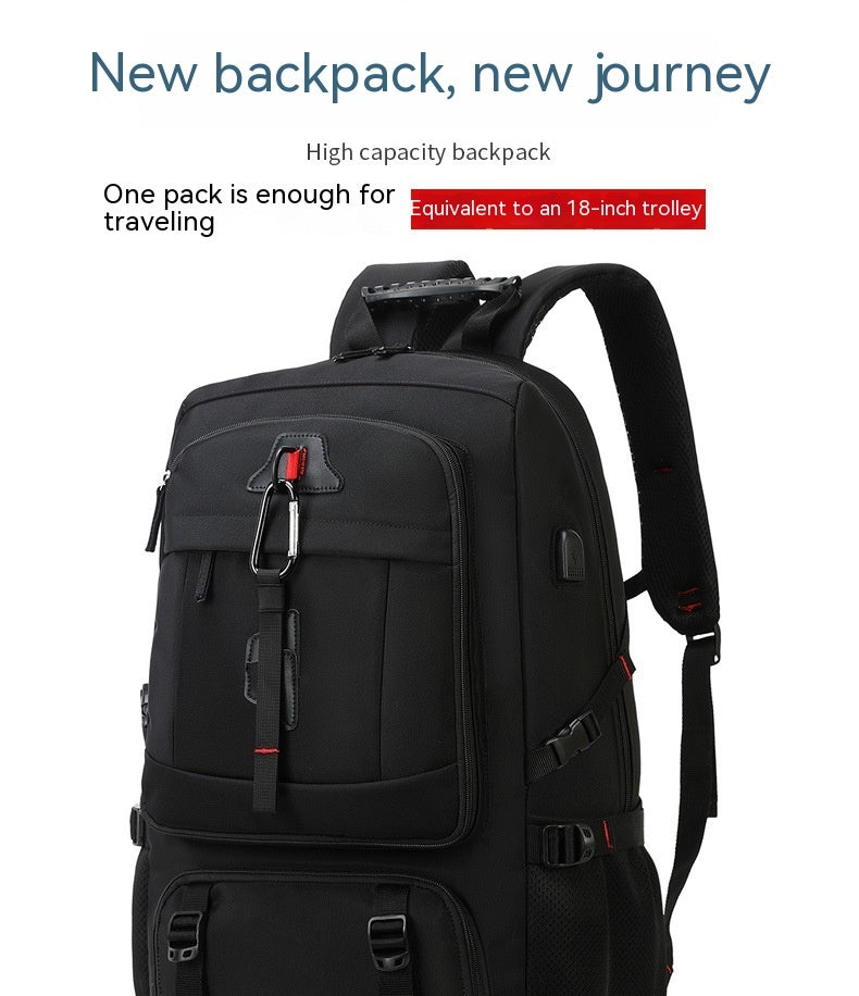 Large Capacity Business Short Trip Men's Backpack Travel - Minihomy