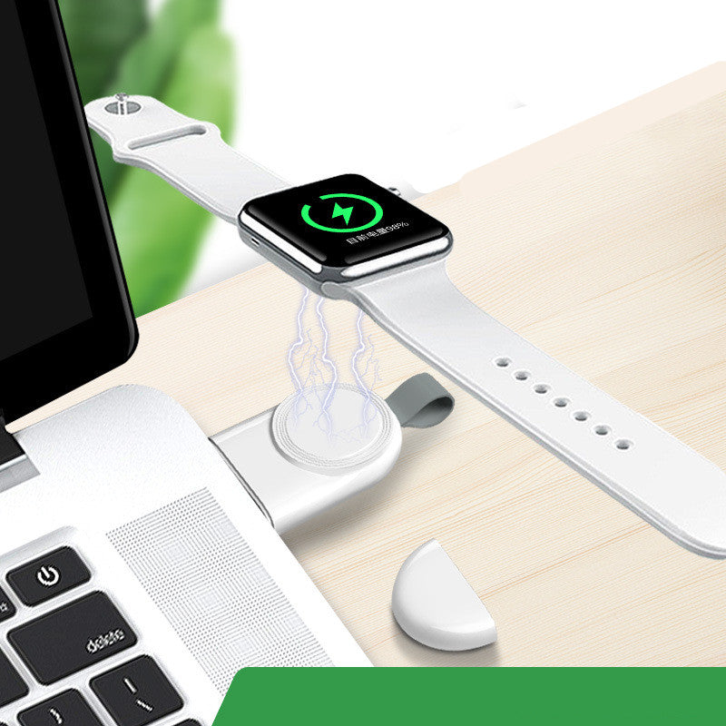 Magnetic Charging iWatch Compatible USB Portable Wireless Charger