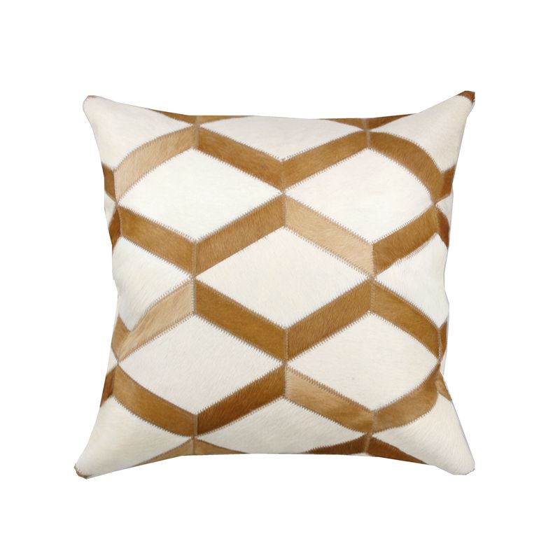 Home sofa cowhide pillow