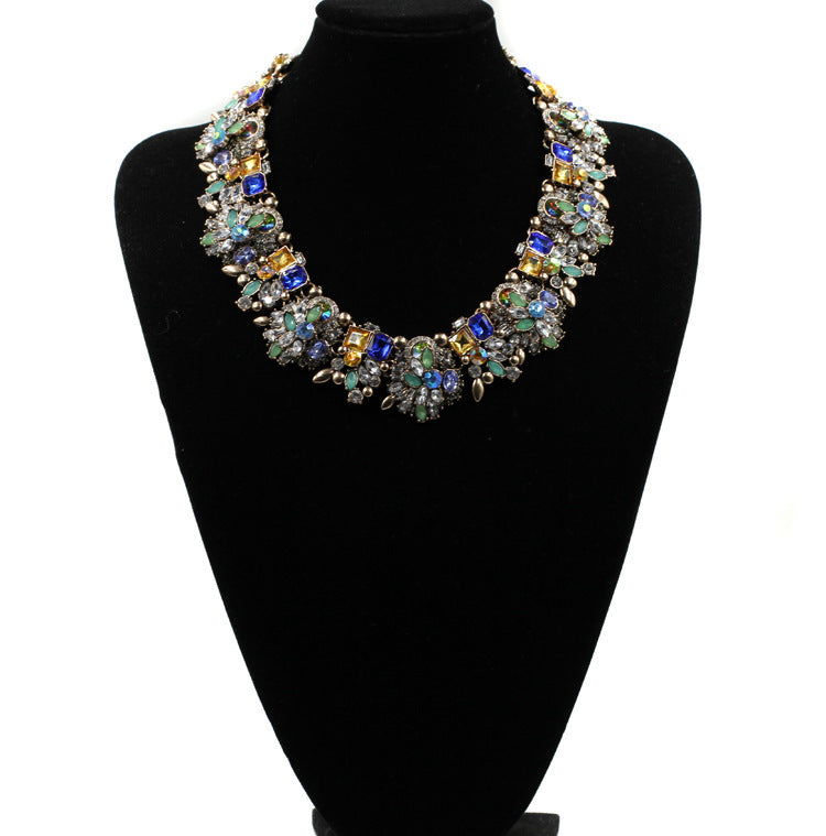 Alloy Diamond Necklace: Elegant & Affordable Sparkle