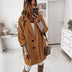 Autumn Winter Women Coats Wool Warm Elegant Vintage jacket - Minihomy