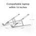 Laptop stand cooling portable adjustable stand - Minihomy