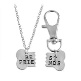 Best Charm Necklace Friendship Necklaces Dog Bones Animal Pendants - Minihomy