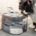 Pet Cat Dog Stainless Steel Automatic Circulation Water Dispenser Intelligent Fountain Pets Accessories - Minihomy