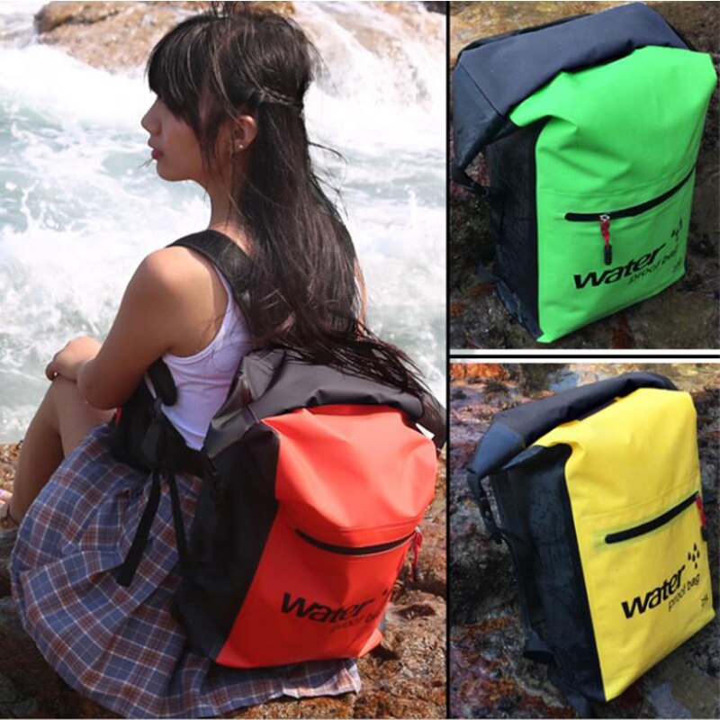 Waterproof Dry Bag Backpack Rucksack Storage Pack Sack Swimming Rafting bag