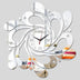 Fashion mirror wall clock - Minihomy