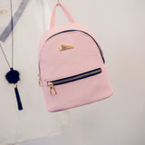 Casual PU Leather Backpack for Women - School Bag for Students - Minihomy