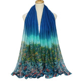 Women's Chiffon Voile Scarves: Lightweight & Elegant