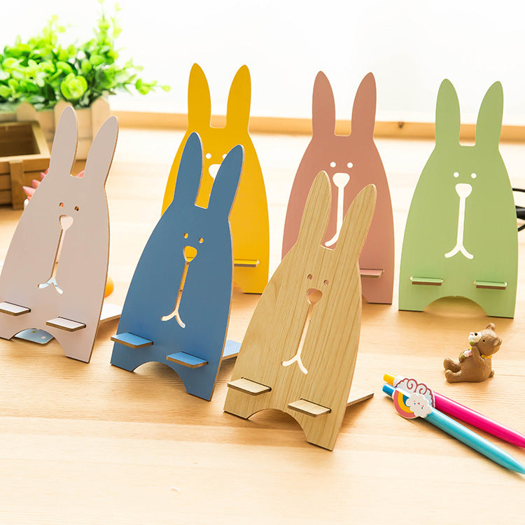 Cute Cartoon Rabbit Mobile Phone Holder - Minihomy