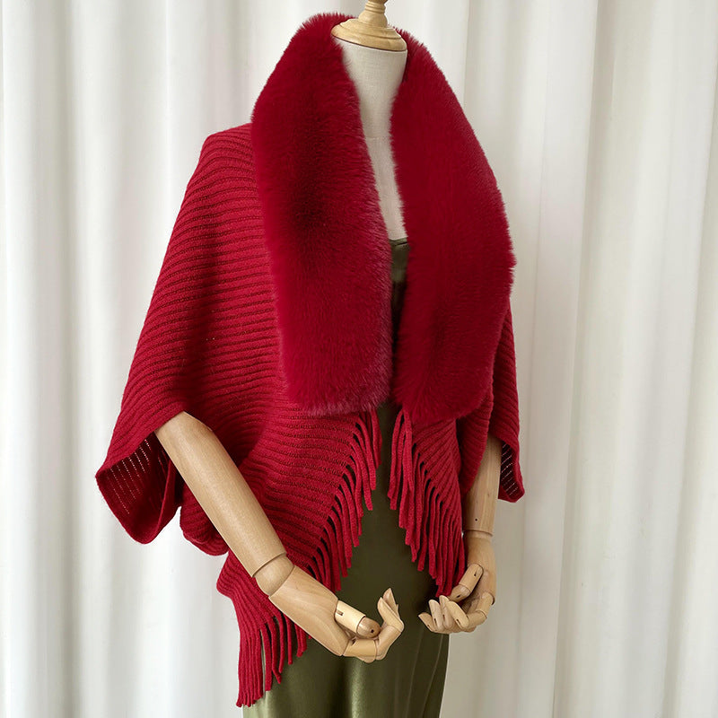 Women's Solid Color Cashmere Winter Scarf: Stay Warm in Style