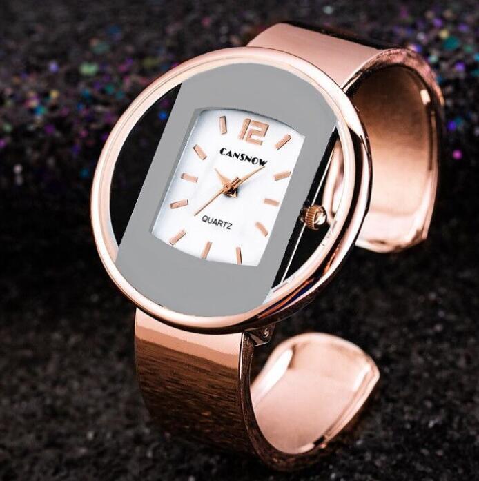 Women Watches New Luxury Brand Bracelet Watch Gold Silver Dial Lady Dress Quartz Clock