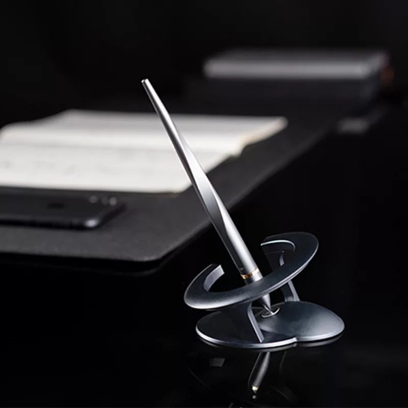 Magnetic Levitation Pen | Black Tech Signature Pen & Metal Decor Toy - Minihomy