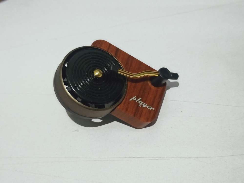 Air Outlet Aromatherapy Record Player Decoration - Minihomy