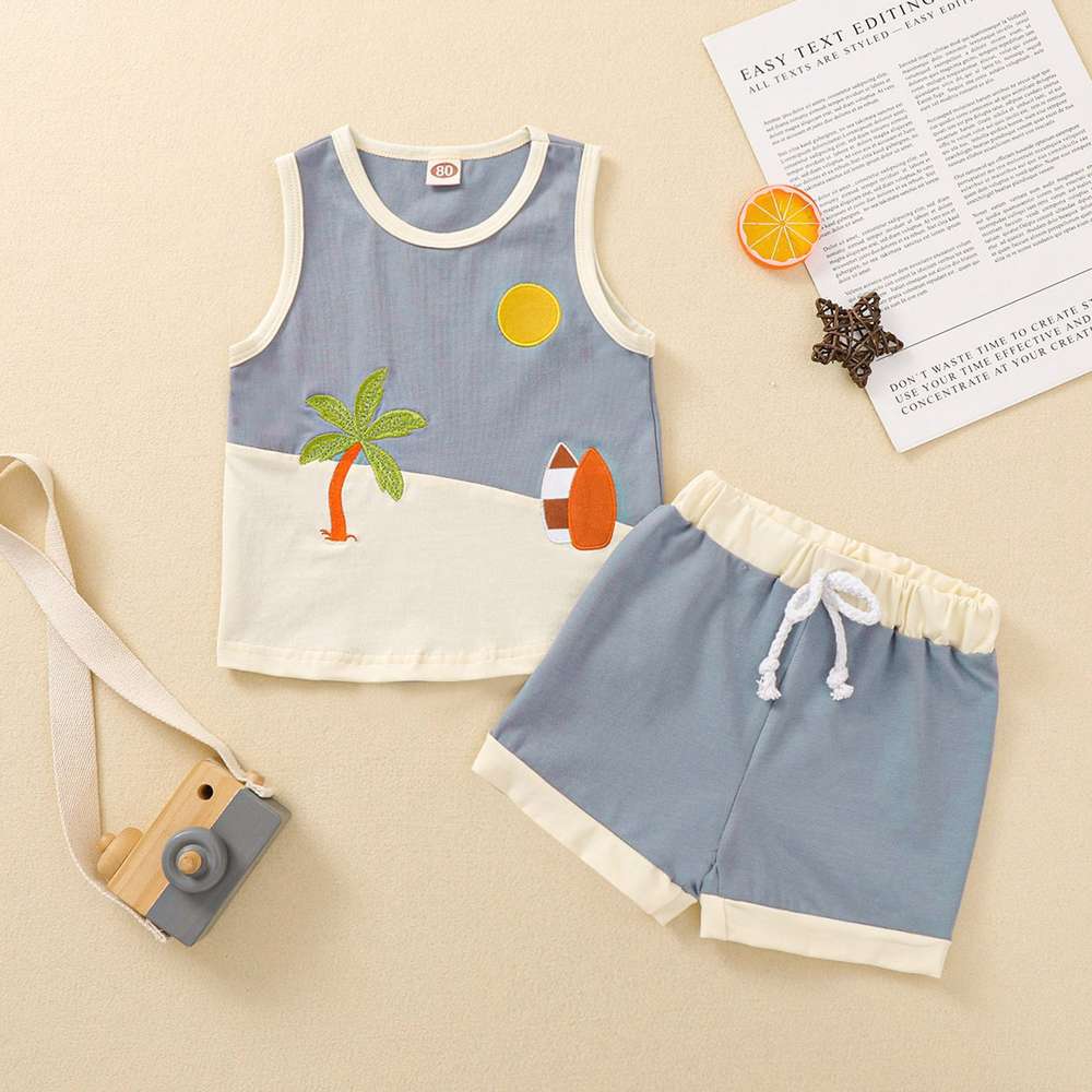 Children's  Summer Cartoon Kids Clothes - Minihomy