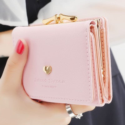 Buckle Change Bit Card Bag Multi-function Wallet - Minihomy