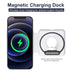 2-in-1 Magnetic Wireless Charger - 15W Fast Charging Pad for iPhone & Android - Minihomy