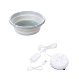 Mini Portable Ultrasonic Washing Machine Prevent Winding - Minihomy