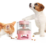 Dog Food Feeder Pet Accessories Cat Feeder Catapult Educational Dog Toys Pet Supplies Food Dispenser Just One Snap Comes Food