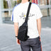 Camouflage Chest Bags Men Crossbody Bag With Headphone Hole - Minihomy