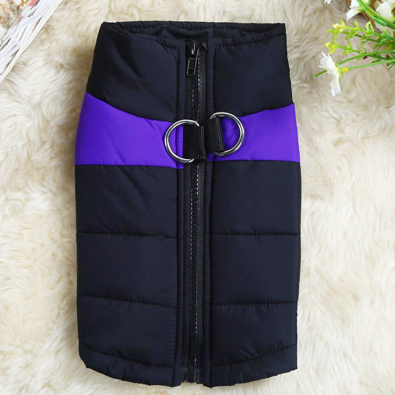 Autumn And Winter Pet Ski Wear Dog Outdoor Coat Vest Breathable Pet Supplies Coat