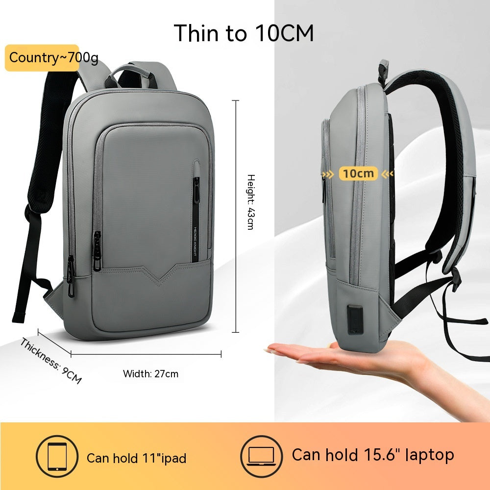 Business Lightweight Multifunctional Backpack For Men - Minihomy