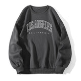 Letter Print Crew Neck Pullover Sweatshirt