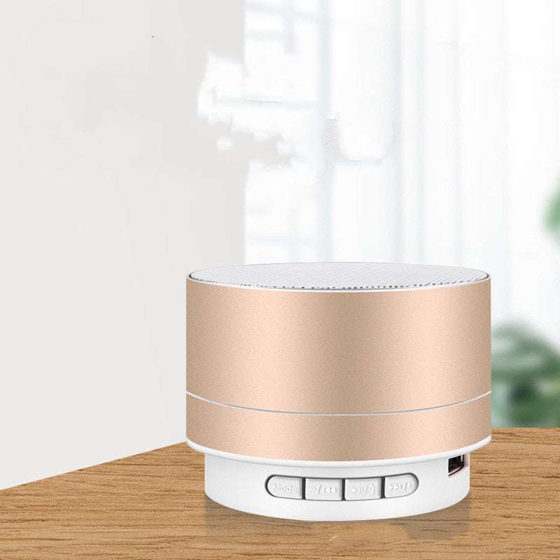 Mini Wireless Bluetooth Speaker - Portable Loudspeaker with Colorful Light Crack Sound - Minihomy