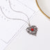 Personality Gothic Ruby Heart Necklace - Minihomy