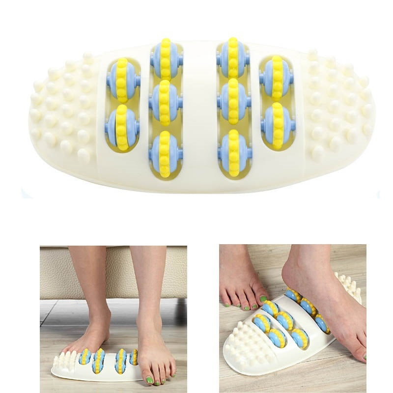 Foot Acupressure Massager Roller - Relieve Plantar Fasciitis & Foot Arch Pain - Minihomy