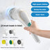 Cordless Electric Handheld Dishwashing Brush & Scrubber Set - 5 Heads, USB Charging - Minihomy