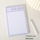 Sheets Kawaii Grid Memo Paper Note Pads