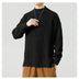 Half High-Necked Sweater for Men's Casual Knitwear Outerwear - Minihomy