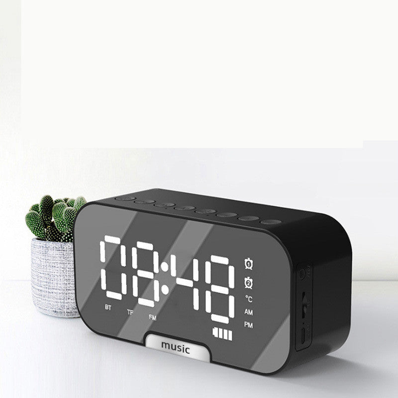 Portable Mirror Clock Alarm Clock - Your Multi-functional Companion - Minihomy