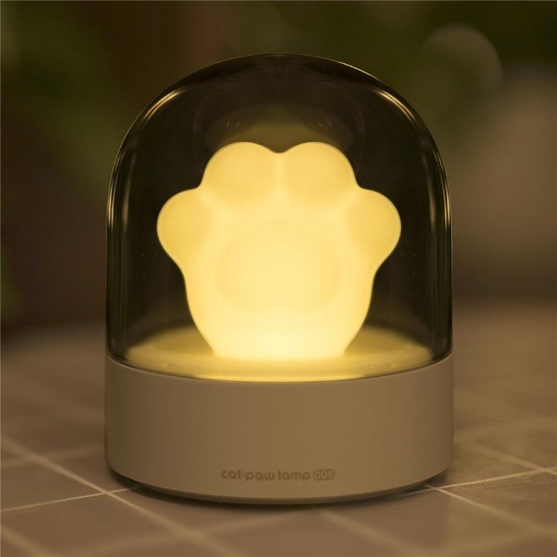 Cuddle Up with the Cat Paw Music Lamp: Light, Music, and Cuteness All in One - Minihomy