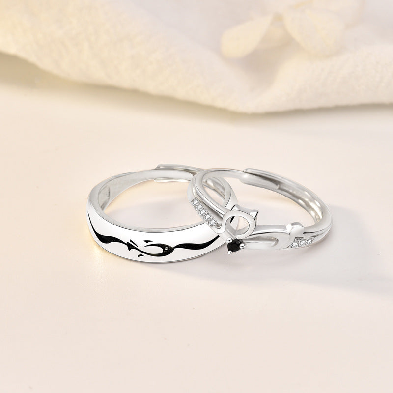 Couple Rings Can Be Adjusted For Men And Women - Minihomy