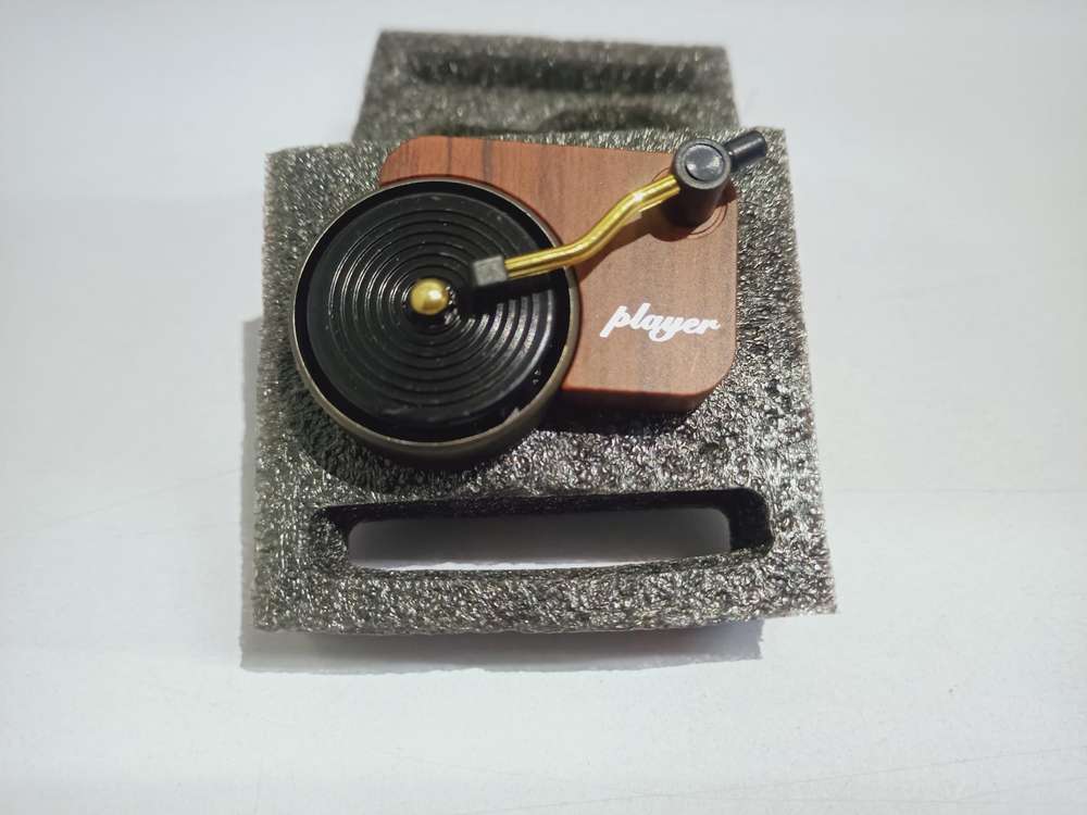 Air Outlet Aromatherapy Record Player Decoration - Minihomy