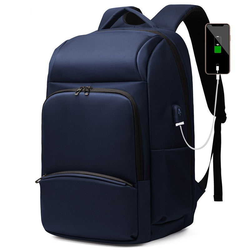 Oxford Cloth Schoolbag Anti-theft Computer Bag Backpack Men