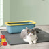 Cat Litter Mat Pet Solid Color Waterproof Cat Litter Mat Easy Clean Scatter Control - Minihomy