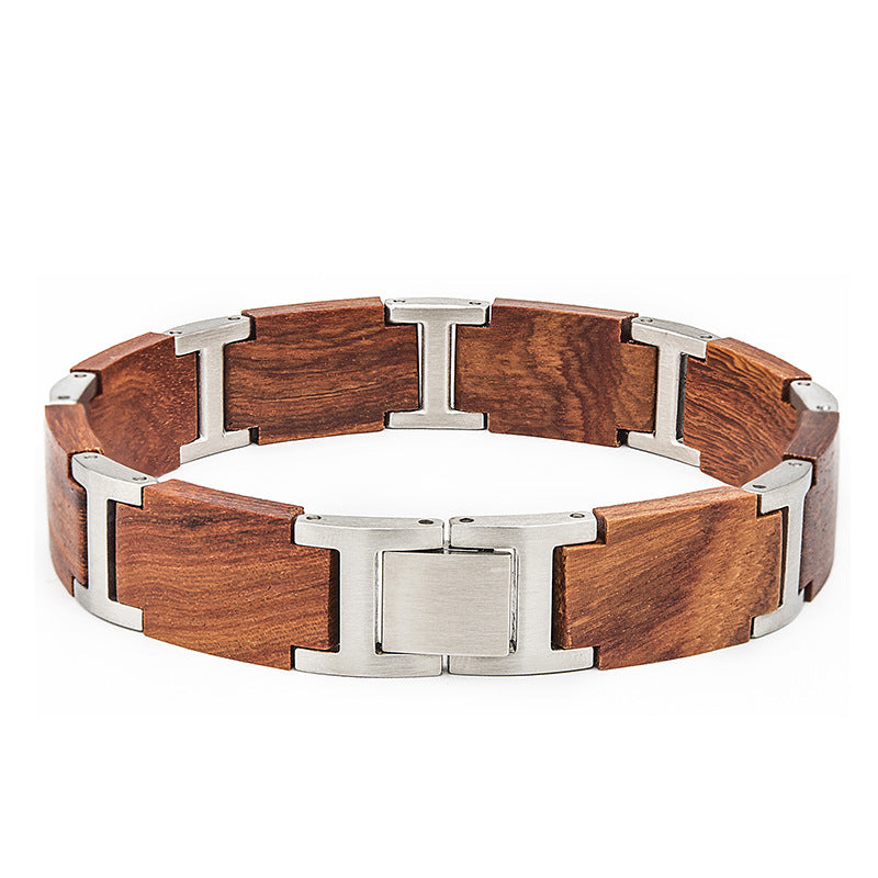 Sandalwood Wood Bracelet - Natural Aromatic Beads for Men & Women