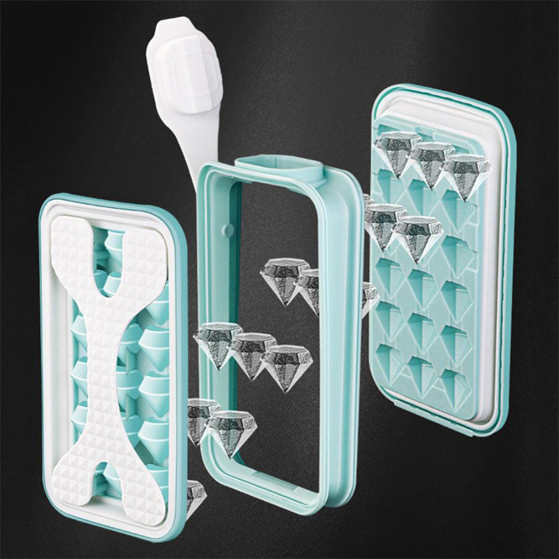 2in1 Portable Silicone Ice Ball Mold Ice Maker Water Bottle Ice Cube Mould Bottle - Minihomy