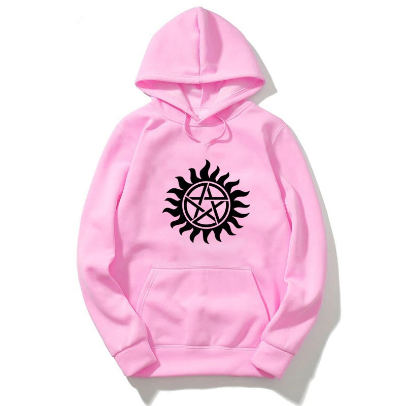 Supernatural Printed Hoodie Sportswear