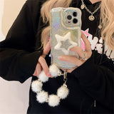 Plush Star Holder Phone Case