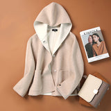 Woolen coat women's clothing