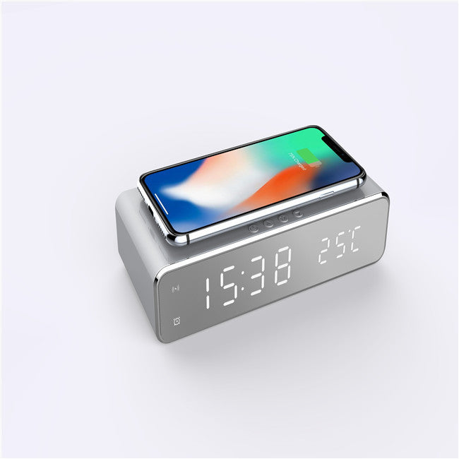 Wireless Charging Alarm Clock Thermometer Wireless Charging EBay Desktop Time Display Wireless Charging