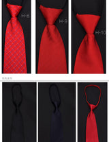 Men s Tie 8cm Business Gentleman British Formal Wear