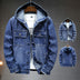 Hooded Denim Jacket Men's Spring - Minihomy