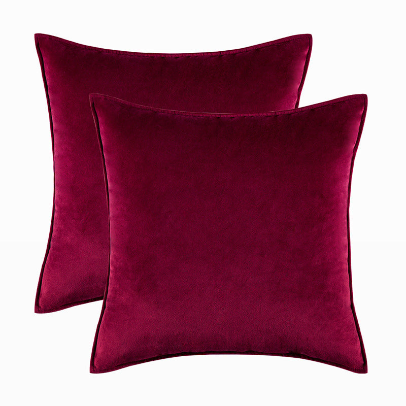 Covered velvet waist pillow cushion cover