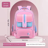 Lightweight School Backpack for Kids - Large Capacity, Spine Protection for Primary School Students