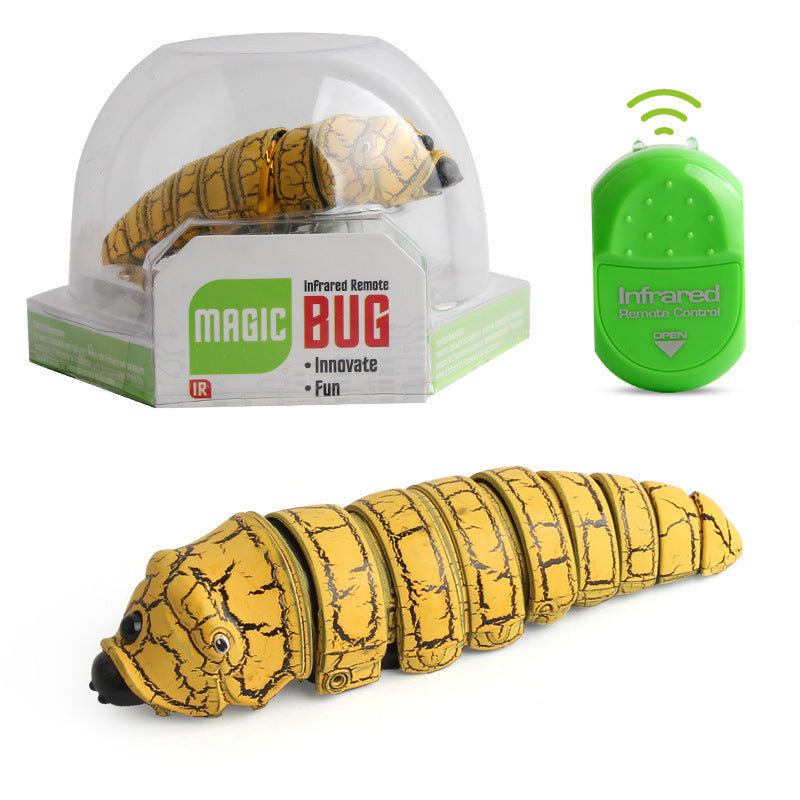 RC Insect Worm Toy - Remote Control Prank Bug for Kids